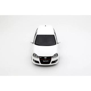 VOLKSWAGEN VW GOLF V GTI EDITION 30 CANDY WHITE 2007 OttO mobile 1:18 Resinemodell (Türen, Motorhaube... nicht zu öffnen!)